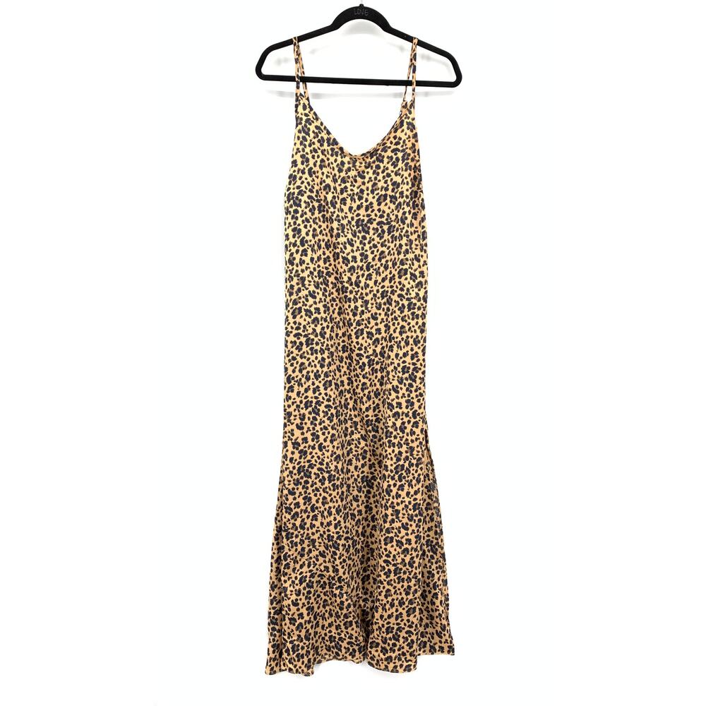 Adore Me Leopard Print Slip Dress Nightgown Womens Size 1X Sleepwear NEW